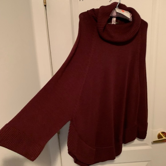 Burgundy cowl neck sweater , brand new with tags - Picture 2 of 6